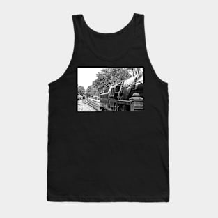 Vintage steam train on the Norfolk Poppy Line Tank Top